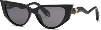 Roberto Cavalli SRC128M 0700 Mens Sunglasses Black Size 56