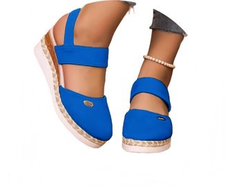 Generic Closed Toe Platform Wedge Sandals, Sandals for Women 2026 Espadrilles Wedges Heel Casual, Womens Espadrilles Dressy Summer, Comfortable Summer Shoes w