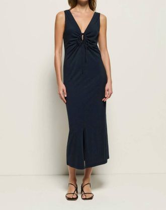 Nation Ltd Gracie Tank Dress In Navy Night Sky