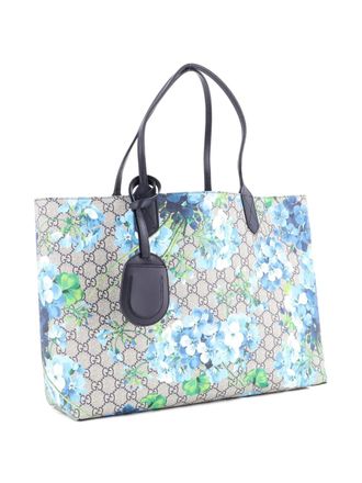 Gucci Reversible Blooms GG Print Leather Medium tote bag - women - Calf Leather/Leather - One Size - Neutrals