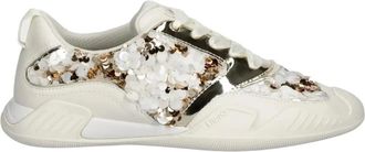 Liu Jo Schoenen, Dames, Wit, 40 EU, Leer, Blossom 03 Sneakers