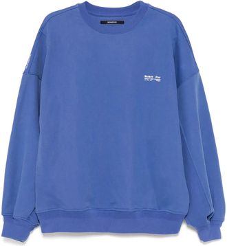 Songzio Maglione Painted Poetry - Blu