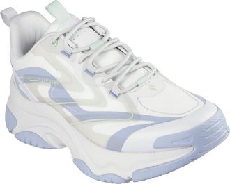 Skechers Mens Mh Chna Jv Trainers Grey Blue 9.5 UK