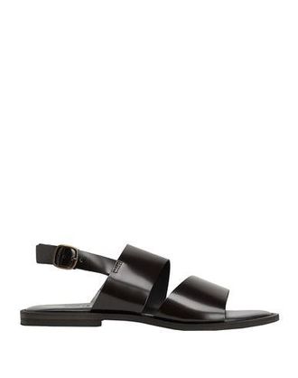 8 by YOOX POLISH LEATHER MULTI-STRAP SANDAL