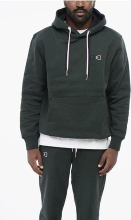 Eden Park Fleeced-Cotton Hoodie with Monogram size Xxl