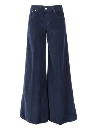 Dondup Jeans a gamba ampia - Blu