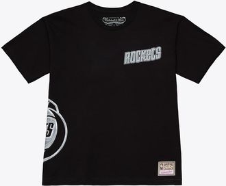 Mitchell & Ness Mens Mitchell & Ness Black Houston Rockets Chrome Heritage T-Shirt at Nordstrom, Size Xxx-Large