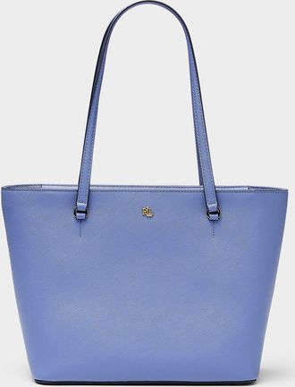 Lauren Ralph Lauren Womens Karly textured leather shoulder bag