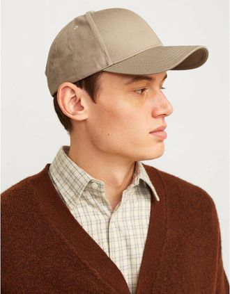Jack & Jones Jack & Jones Mens Jacplain Cap ns - Tan - Size: MENS