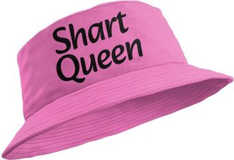 Generic Funny Rude Bucket Hat Shart Queen (UK, Alpha, L, Pink)
