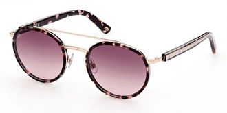 Web Eyewear Web WE0225 55Z Mens Sunglasses Tortoiseshell Size 52