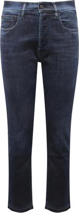 Cycle Slim High Rise Navy Blue Broeken - Dames - Slim Fit Jeans - Blauw - W29 - Katoen - Jeans