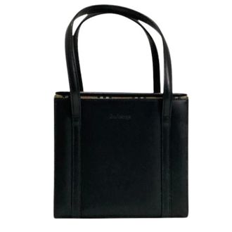 Burberry Pre-owned Handbags, female, Black, Size: ONE SIZE Pre-owned Leather Box Handbag