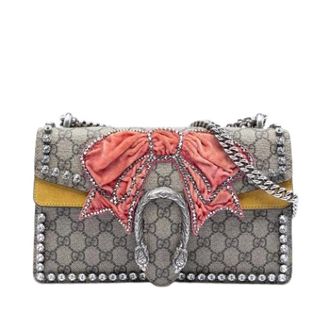 Gucci Pre-owned Cross Body Bags, female, Beige, Size: ONE SIZE Pre-owned Dionysus Cross Body Bag