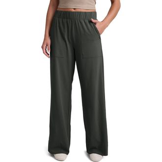 Beyond Yoga Wide Leg Utility Pants in Slate Green at Nordstrom, Size X-Small