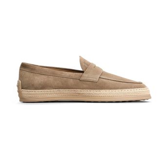 Tod's Tods, Loafers, male, Beige, Size: 10 1/3 US Penny Loafers