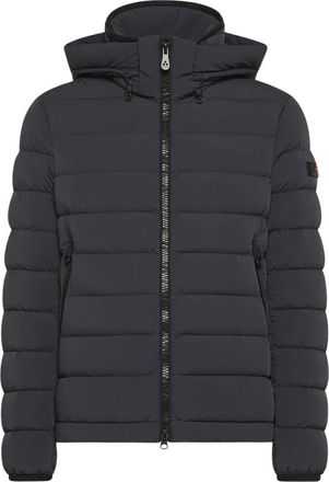Peuterey Gewatteerde Navy Blauwe Ritsjas - Heren - Winterjassen - Blauw - XL - Jassen