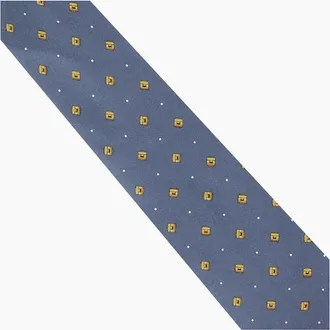 Dunhill Mens Dunhill Tie - Navy - Size: ONE size