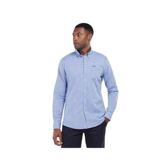 Barbour Casual Overhemden - Heren - Casual Overhemden - Blauw - XL - Katoen - Overhemden