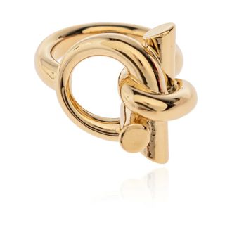 【関税込み】Ferragamo ゴールド Draped リング Ferragamo Gold Rings − Sale: up to −60% | Stylight