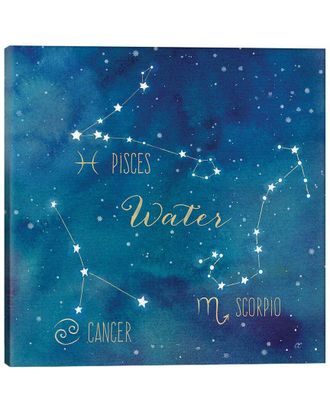 iCanvas Icanvas Star Sign Water By Cynthia Coulter Wall Art