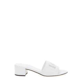 Dolce & Gabbana Sandalen - Dames - Muiltjes - Wit - 41 EU - Schoenen