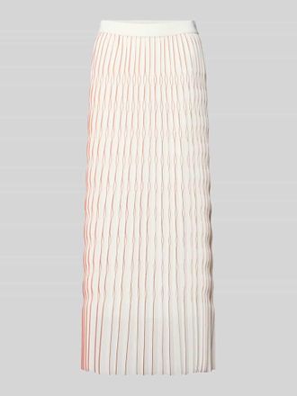 Marc Cain Maxirock mit elastischem Bund in Offwhite, Gr&ouml;&szlig;e 34