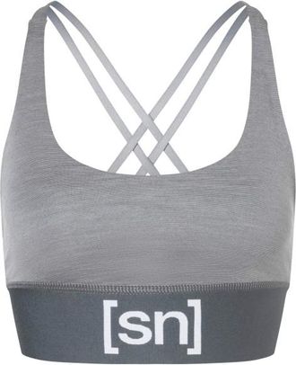 super.natural Super Top Sport-BH f&uuml;r Damen | grau