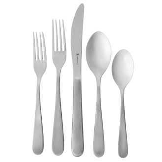 J.A. Henckels International Lucena 65-pc 18/10 Stainless Steel Flatware Set