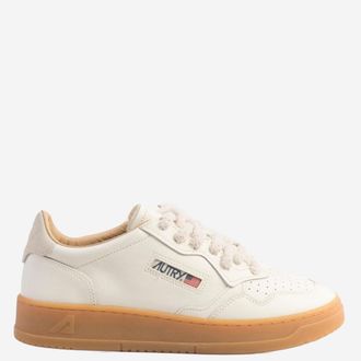 Autry Beige Low-top Sneakers