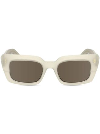 Calvin Klein square-frame sunglasses - White