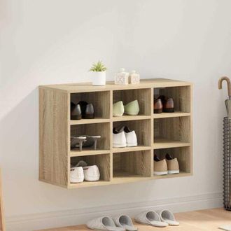 vidaXL Vidaxl - Shoe Cabinet Sonoma oak 77.5 x 30 x 51 cm Engineered wood