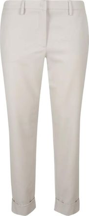 Fabiana Filippi cuffed trousers - Neutrals
