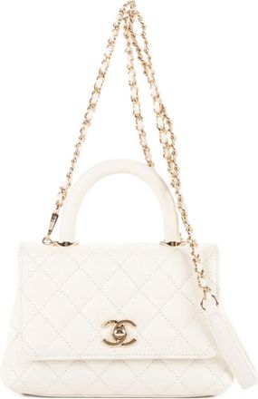 Chanel Borsa tote Timeless trapuntata - Bianco