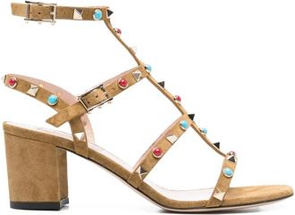 Valentino Garavani Stud-embellished Strap Sandals