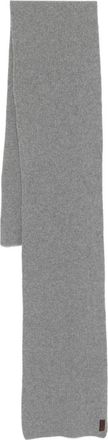 Paul & Shark Geribbeld wolmengsel sjaal - Heren - Wintersjaals - Grijs - ONE Size - Wol - Accessoires
