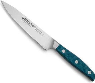 Arcos Cuchillo cocinero acero inoxidable forjado nitrum 150 mm mango azul