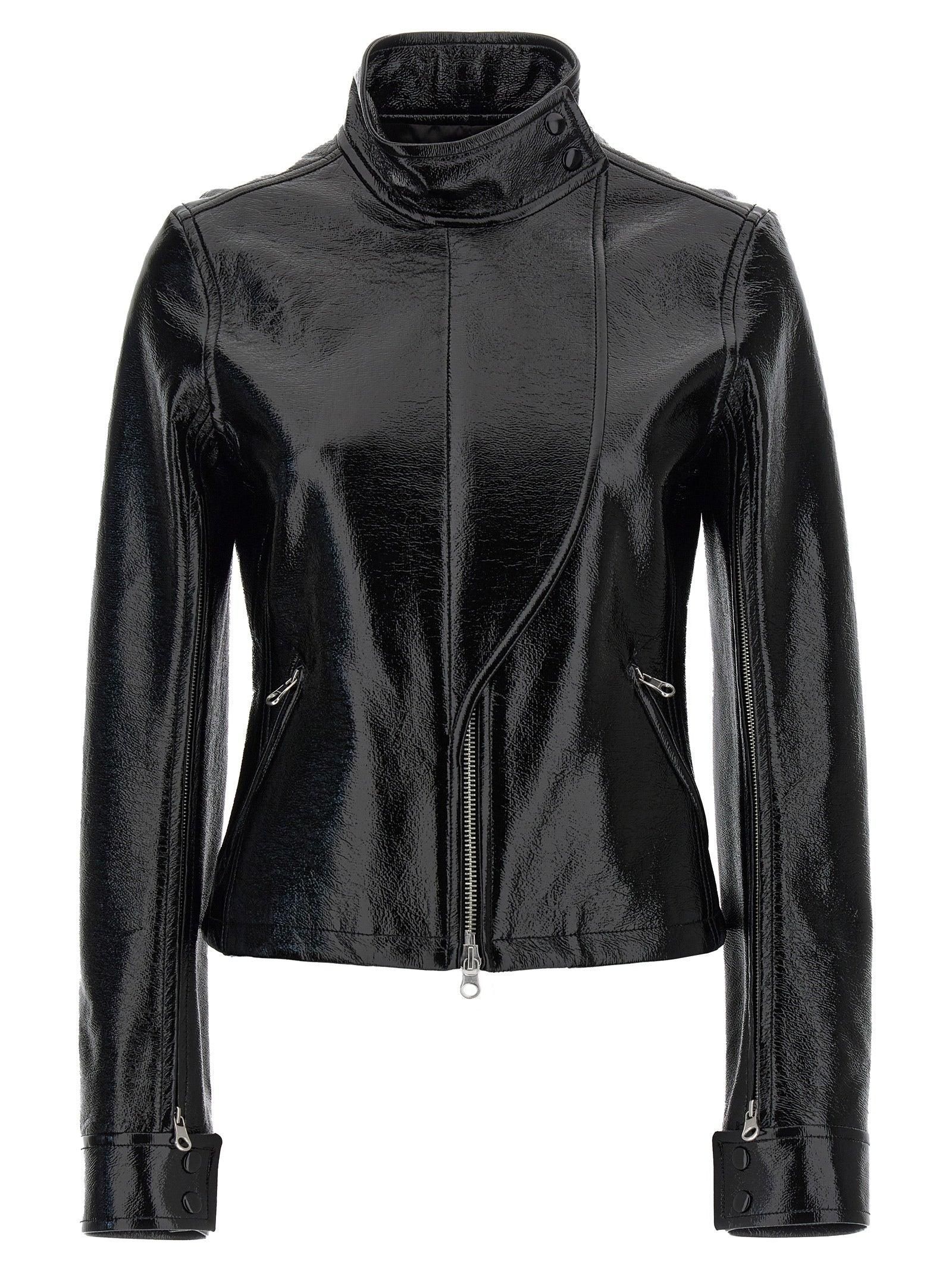 Women's Courrèges Leather Jackets − Sale: up to −60