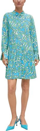 Comma Womens Dress, Blue 62c7, 12