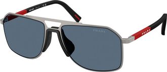 Prada PS B51S 5AV06A Mens Sunglasses Gunmetal Size 56