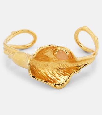 Chloé Chloe Flower Soul embellished cuff bracelet