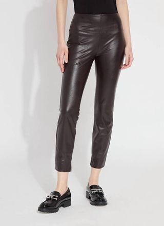 Lyss&eacute; Katherine Toothpick Skinny Pants In Double Espresso