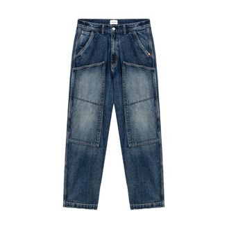 Amish Heren, Jeans, Blauw, Maat: W28 Denim