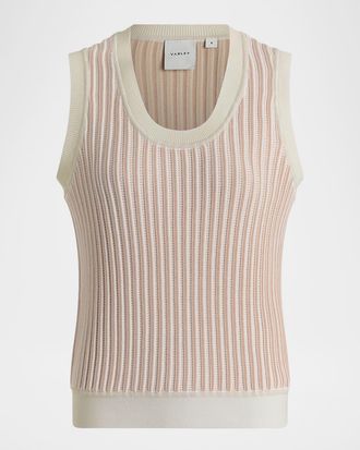 Varley Aldcroft Stitch Knit Tank Top