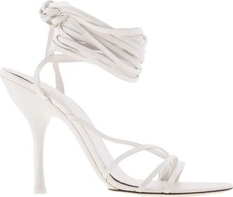Ferragamo Victoria X5 Wrap Tie Sandals, Size 11 B