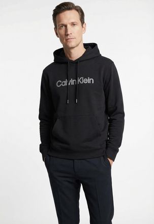 Calvin Klein Kapuzensweatshirt CALVIN KLEIN LS EU 350TERRYHOODIE, Herren, Gr. XXL, schwarz, Sweatware, Obermaterial: 100% Baumwolle, unifarben, regular fit normal,