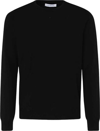 Malo Kasjmier Zwarte Trui Ronde Hals - Heren - Cashmere truien - Zwart - 2XL - Kasjmier - Truien & Vesten