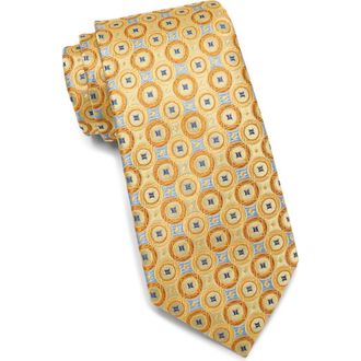 Ted Baker Abingdon Connected Circles Tie in Yellow at Nordstrom Rack