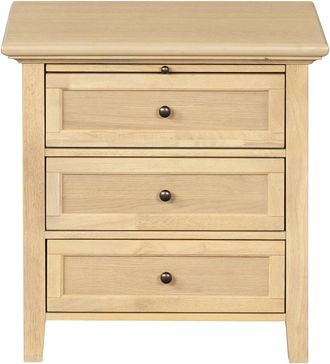 Safavieh Couture Trevor 3 Drawer Wood Nightstand