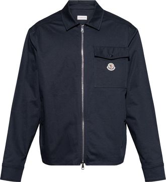 Moncler Giacca-camicia - Blu